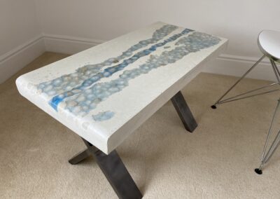 concrete table