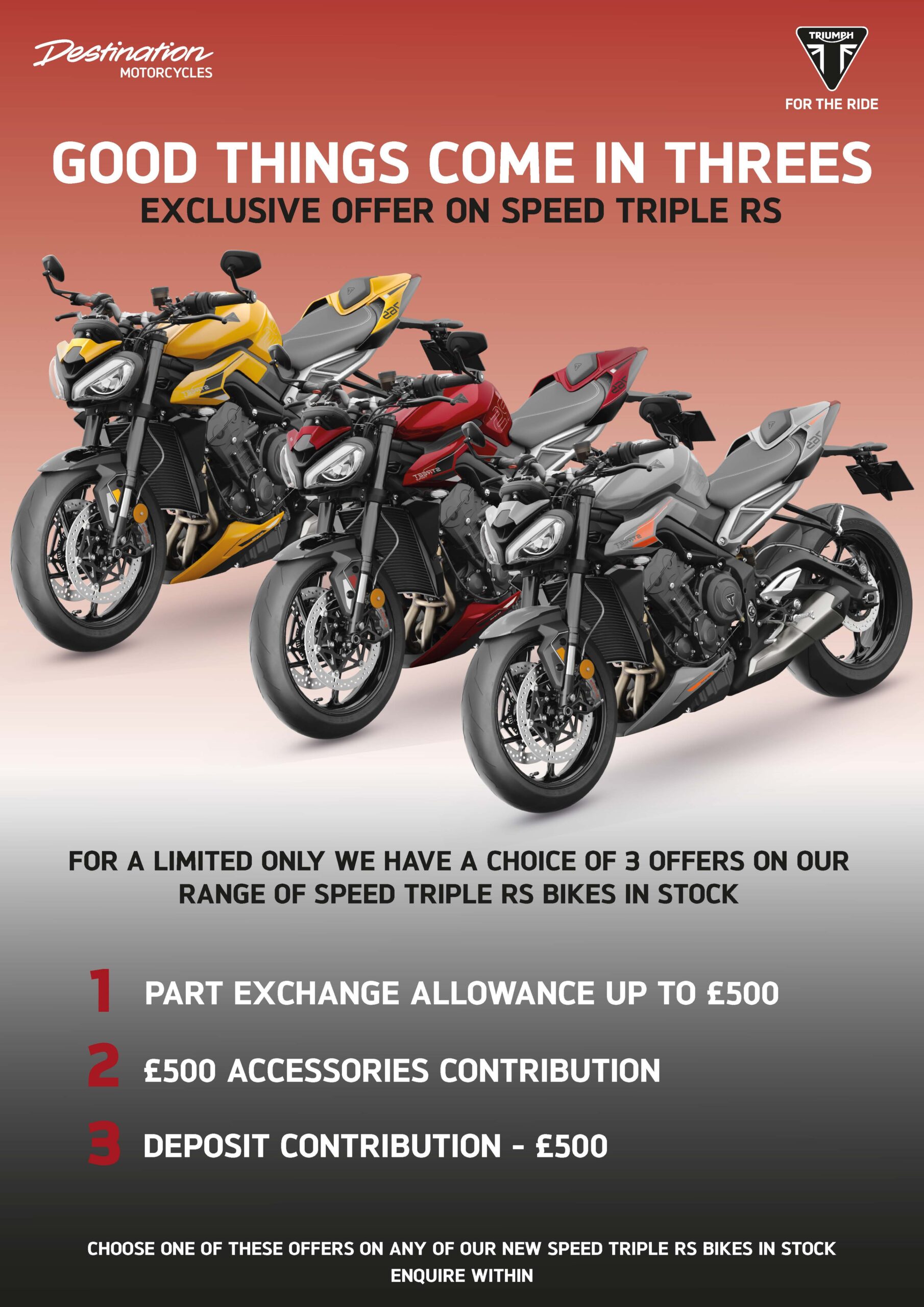 Speed Triple RS Offer